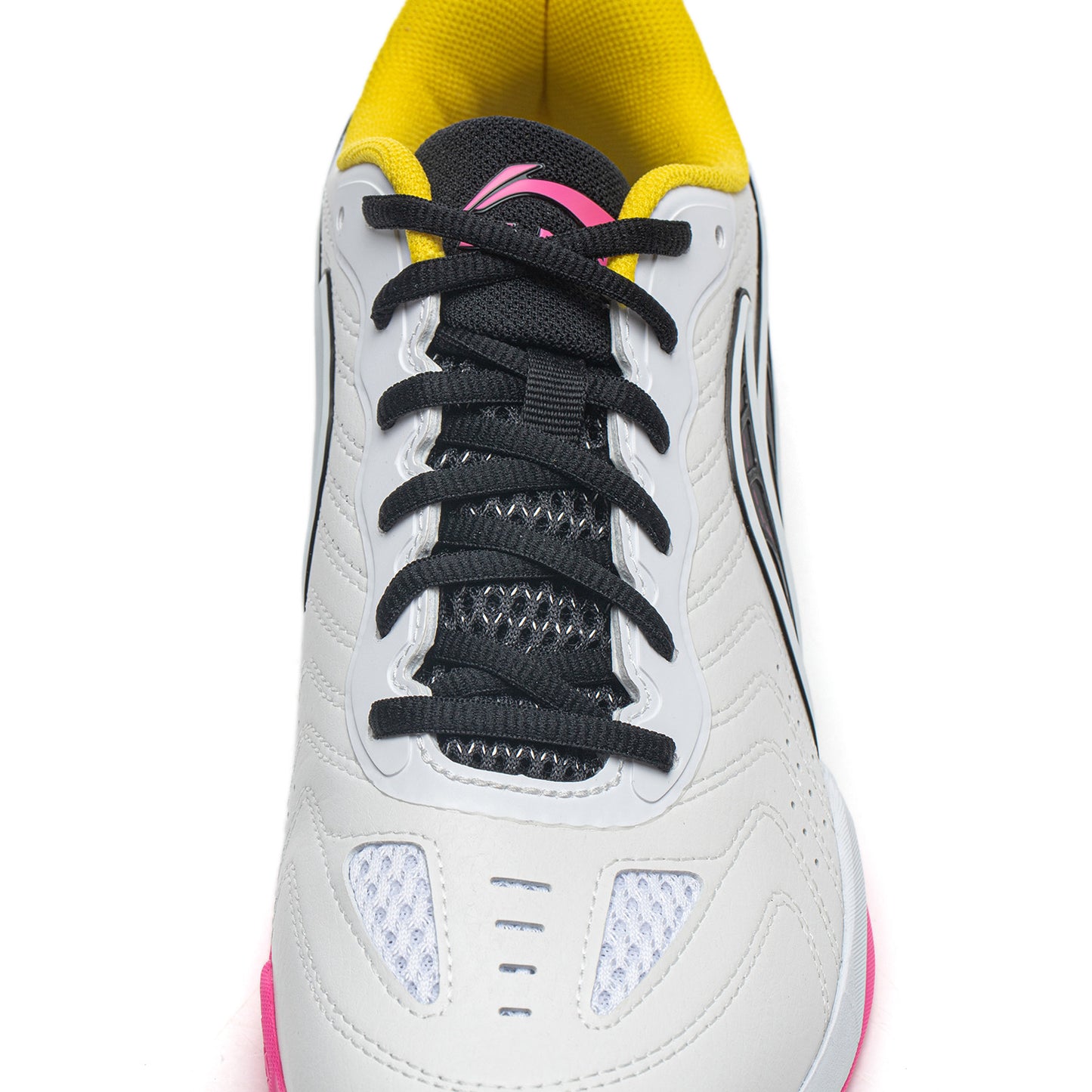 Tischtennis Schuh Hawk Eye 3.0  - weiß/gelb/pink - APPV003-2