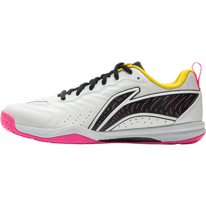Tabletennis Shoe Hawk Eye 3.0  - white/yellow/pink - APPV003-2
