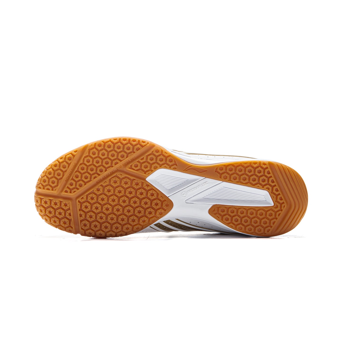 Tischtennis Schuh Hawk Eye 3.0  - weiß/gold - APPV003-4