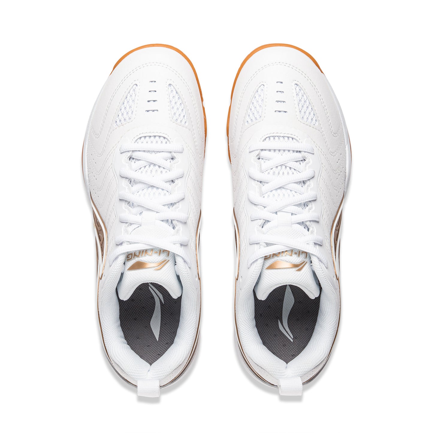 Tischtennis Schuh Hawk Eye 3.0  - weiß/gold - APPV003-4