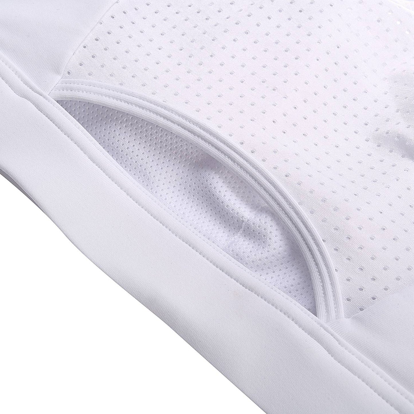 AUBN036-3 Sports Bra White