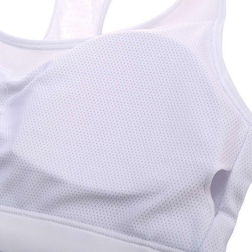 AUBN036-3 Sports Bra White