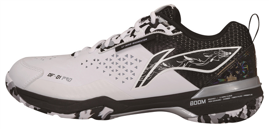 Unisex Badminton Shoe "Blade Pro" White/Black - AYAT005-3