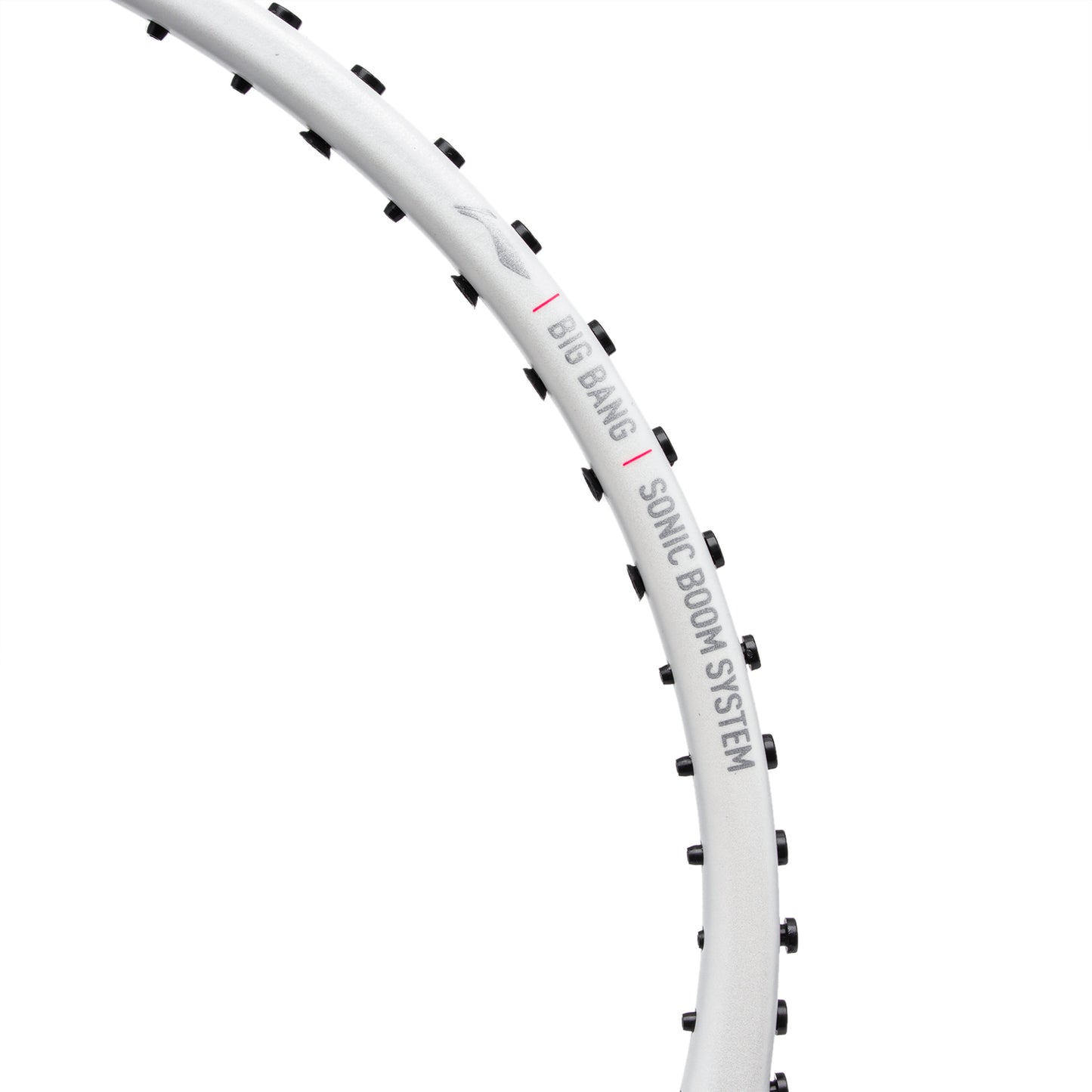 Badmintonschläger AXFORCE BIGBANG (7U) weiß - unbespannt - AYPS275-1/AYPT291-7