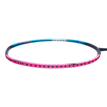 Li-Ning Badmintonracket HalberTec 8000 (4U) Green/Pink - unstrung  - AYPT369-46