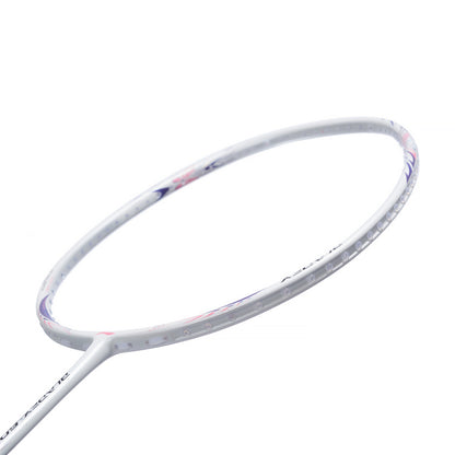 Badmintonschläger BladeX 600 (4U) White - Lilac - unbespannt  - AYPV015-4