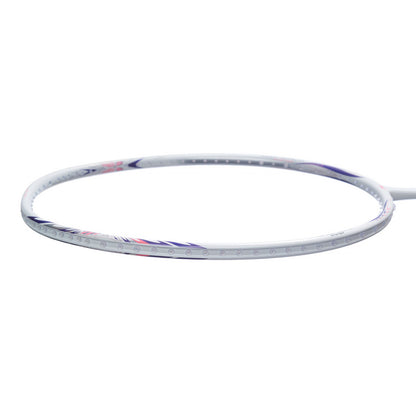 Badmintonschläger BladeX 600 (5U) White - Lilac unbespannt  - AYPV015-5