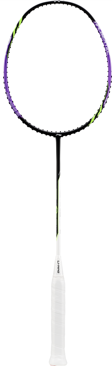 Badmintonschläger HalberTec 1000 (4U) schwarz/lila - unbespannt  - AYPV021-4