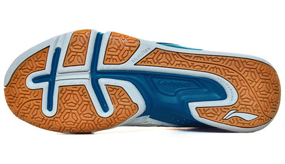 Herren Badmintonschuh "Saga" light silber - AYTS071-2