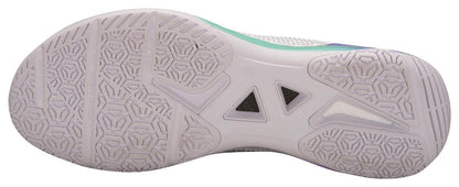 Unisex Badminton Shoe Donner 2 - white/purple - AYZU015-1