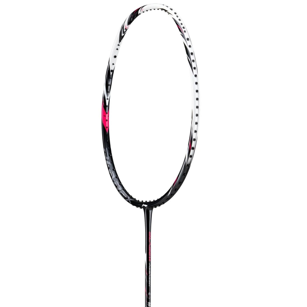 Badmintonschläger BLADEX Assassin (5U) - weiß/sw - unbespannt - AYPW009-5