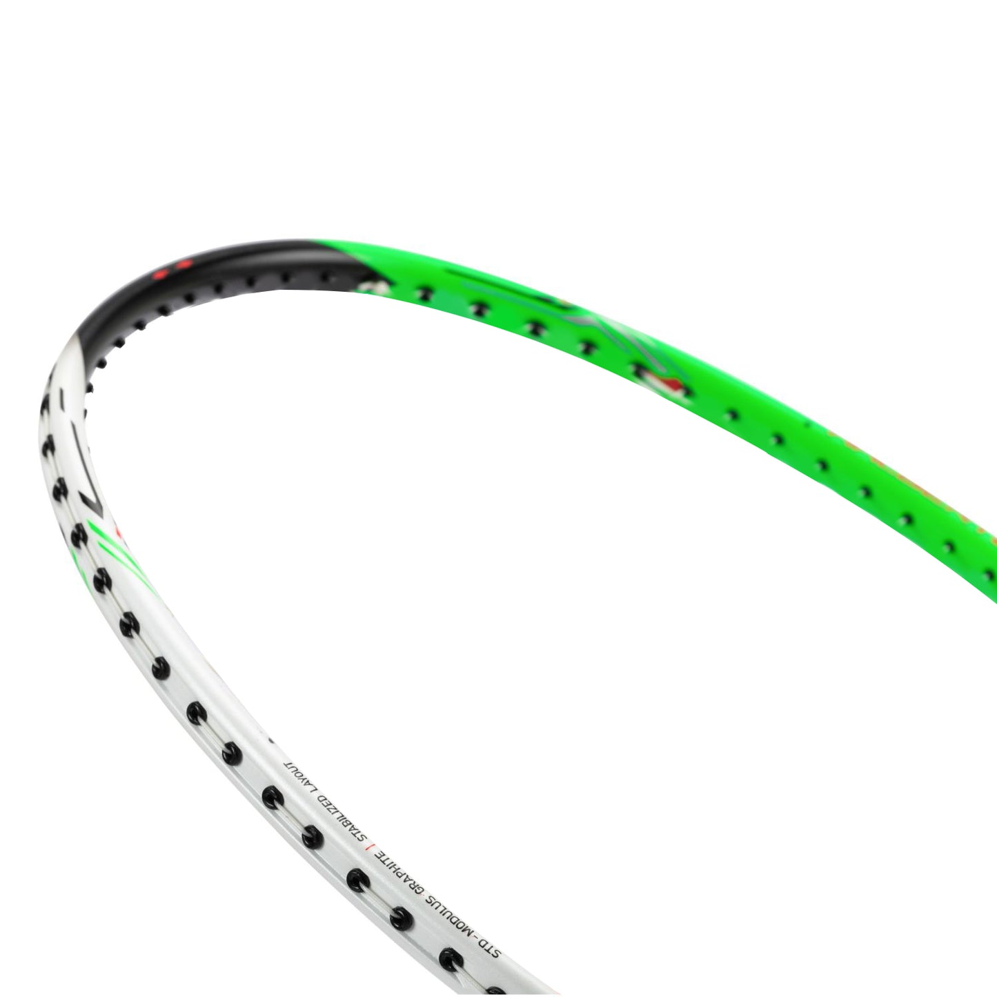 Badmintonschläger HalberTec 3000 (4U) weiß/grün - unbespannt  - AYPV011-4