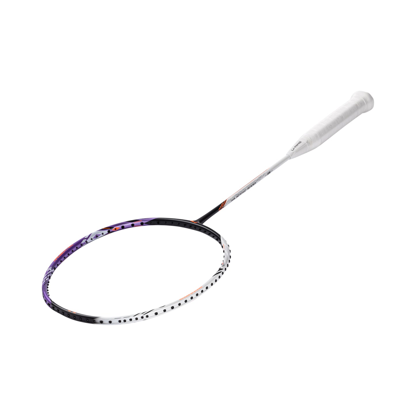 Badmintonschläger HalberTec 1000 (4U) schwarz/lila - unbespannt  - AYPV021-4