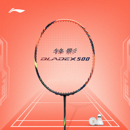 Badmintonschläger BladeX 500 (3U) - orange- unbespannt - AYPV007-3
