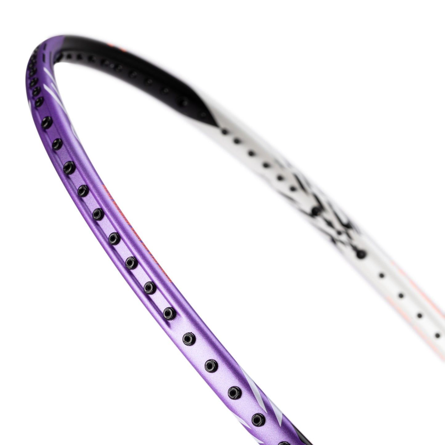 Badmintonschläger HalberTec 1000 (4U) schwarz/lila - unbespannt  - AYPV021-4