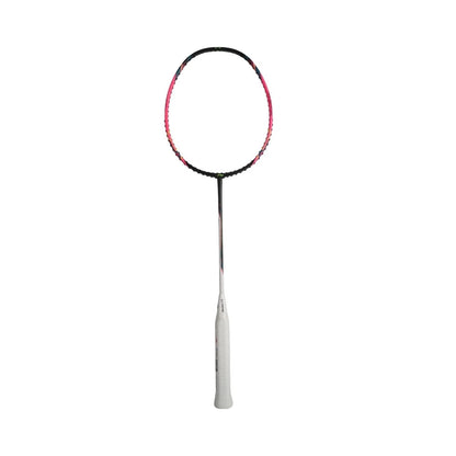 Badmintonschläger HalberTec Motor (5U) schwarz/neon-pink - unbespannt  - AYPU075-5