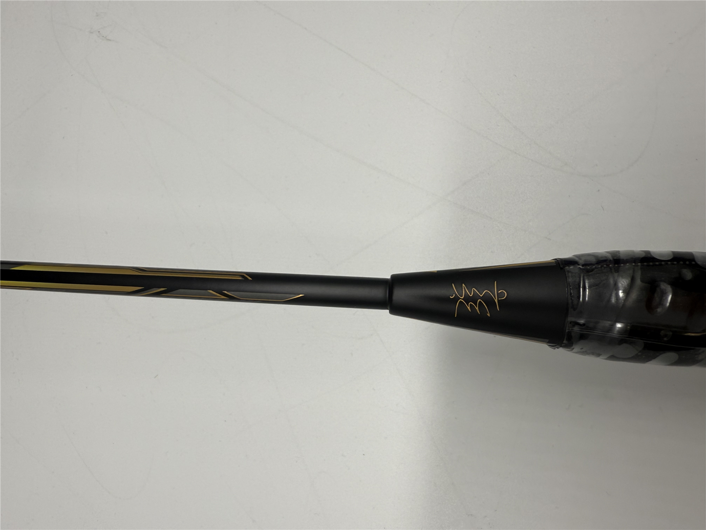 Badmintonschläger Zhang Ning Z-79S bespannt